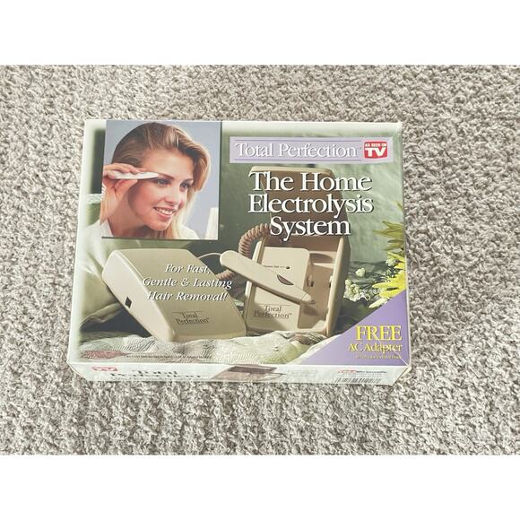 The Home Electrolysis System, Fast Gentle Long Lasting Hair Removal + AC Adaptor - Picture 2 of 6